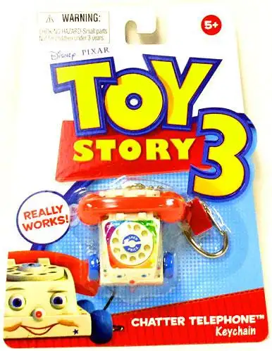 Toy Story 3 Chatter Telephone Keychain
