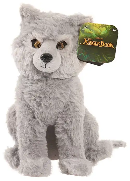 Disney The Jungle Book 2016 Movie Gray the Baby Wolf 8-Inch Plush