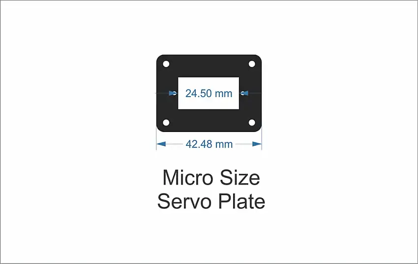 CXN - DIY Micro Size Servo Plate