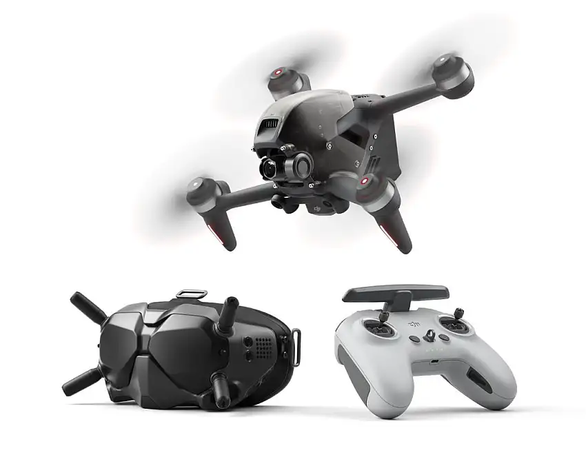 DJI FPV Drone Combo with HD Goggles and Remote