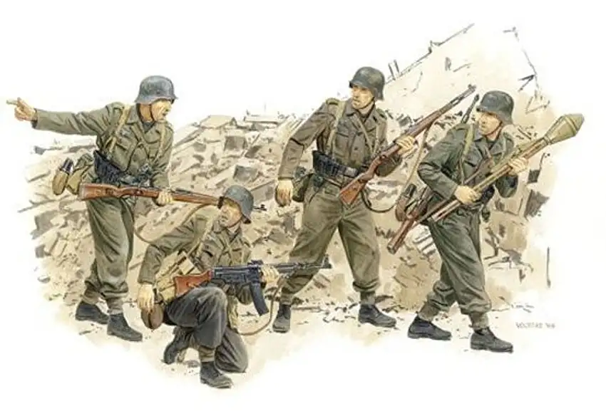 Grenadiers Last Battle Austria 1945 (4) 1/35 Dragon