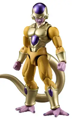 Dragon Ball Z Dragon Ball Super Shokugan Shodo Golden Frieza 3.75-Inch PVC Figure
