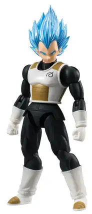 Dragon Ball Z Dragon Ball Super Shokugan Shodo Super Saiyan Blue Vegeta 3.75-Inch PVC Figure