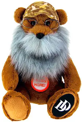 Duck Dynasty Bears with Beards Si 8-Inch Plush [With Sound]