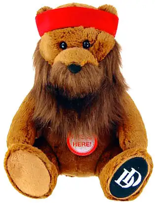 Duck Dynasty Bears with Beards Willy 8-Inch Plush [With Sound]