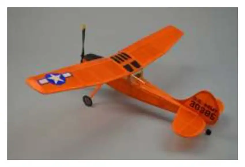 18" Wingspan L19 Bird Dog Rubber Pwd Aircraft Laser Cut Kit Dumas