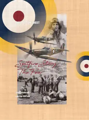 Eduard 11143 1/48 The Spitfire Story: WWII Spitfire Mk I RAF Fighter Dual Combo