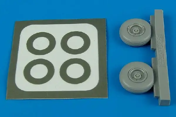 Aires 7209 1/72 Mil Mi8 Wheels & Paint Masks