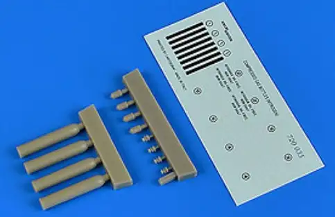 Aerobonus 720035 1/72 Compressed Nitrogen Gas Bottles