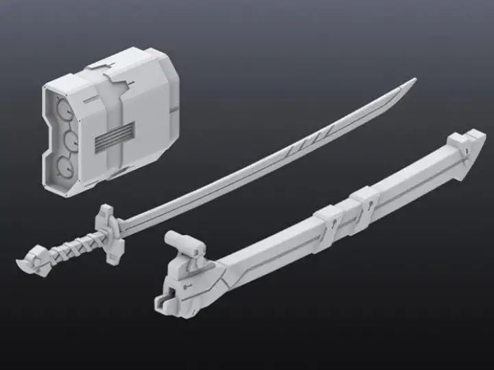 Builders Parts HD 1/144 MS Launcher 01