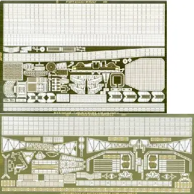 White Ensign Models 2001 1/200 Sovremenny Detail Set for TSM (D)
