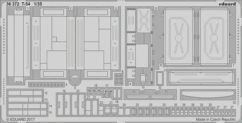 T-54 for MNA 1/35 Eduard