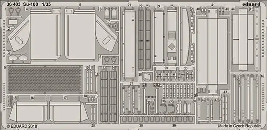 Su100 for ZVE 1/35 Eduard