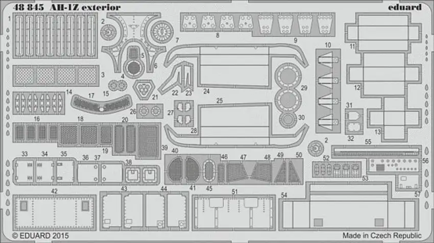 AH-1Z Exterior for KTY 1/48 Eduard