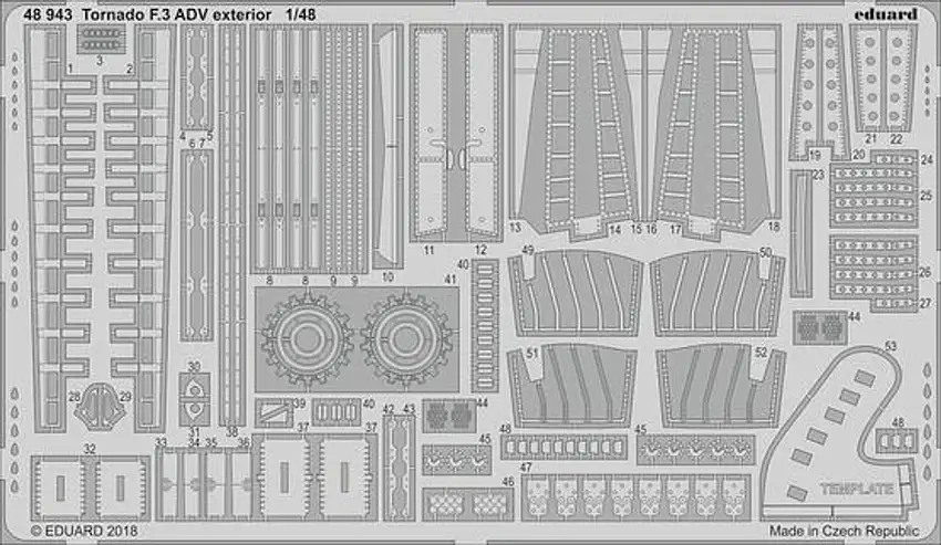Sea Fury FB11 Exterior for ARX 1/48 Eduard