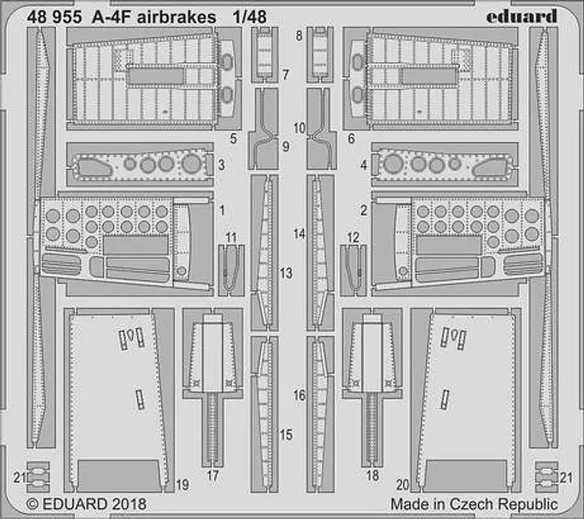 A-4F Airbrakes for HBO 1/48 Eduard