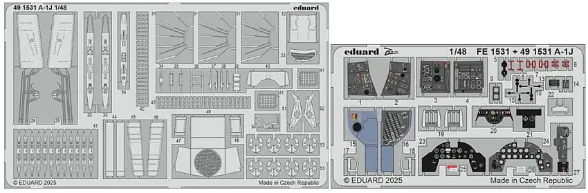 A-1J for TAM (Painted) 1/48 Eduard