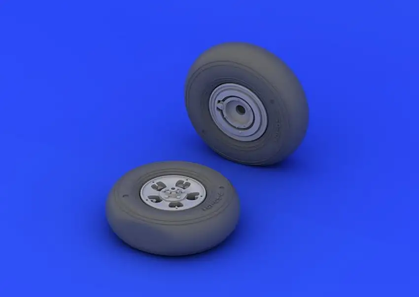 Spitfire Mk I/II Wheels for RVL (Resin) 1/32 Eduard