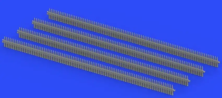 12,7mm Ammo Belts (Resin) 1/35 Eduard Brassin
