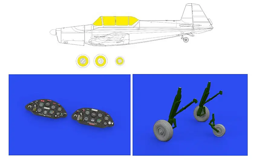 Z-326 LooKplus for EDU (Mask, Photo-Etch & Resin) 1/48 Eduard