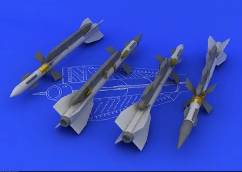 R-27ER/AA-10 Alamo C (Photo-Etch & Resin) 1/48 Eduard