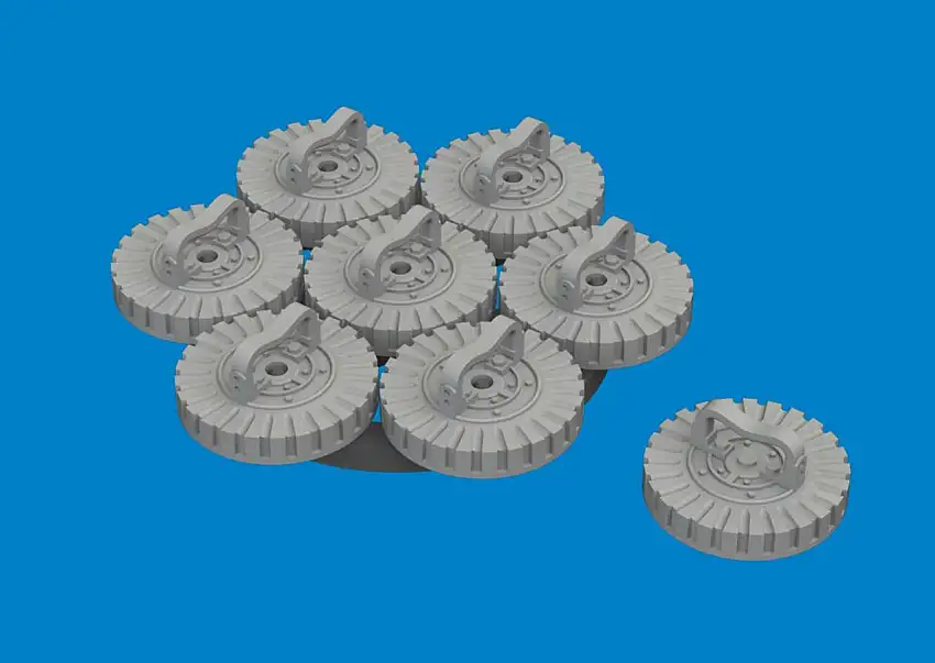 Lysander Mk I Ammo Magazines for ARX (Resin) 1/48 Eduard