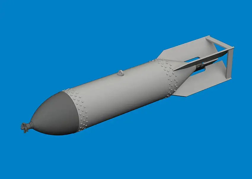 Japanese 800kg Bomb (Resin) 1/48 Eduard