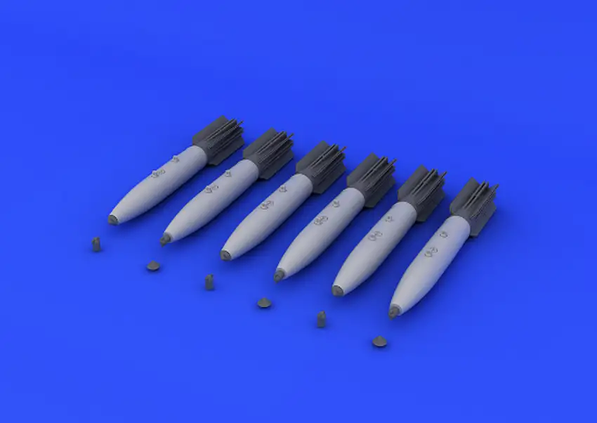 Mk 82 Bombs w/ Airbrake Early 1/48 Eduard