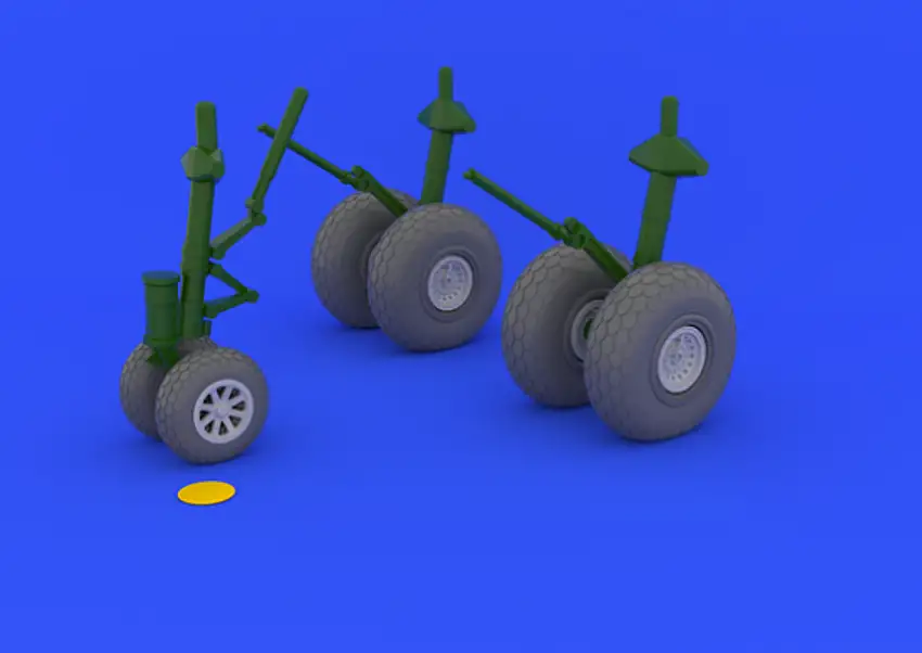 B-29 Superfortress Wheels for RMX 1/48 Eduard