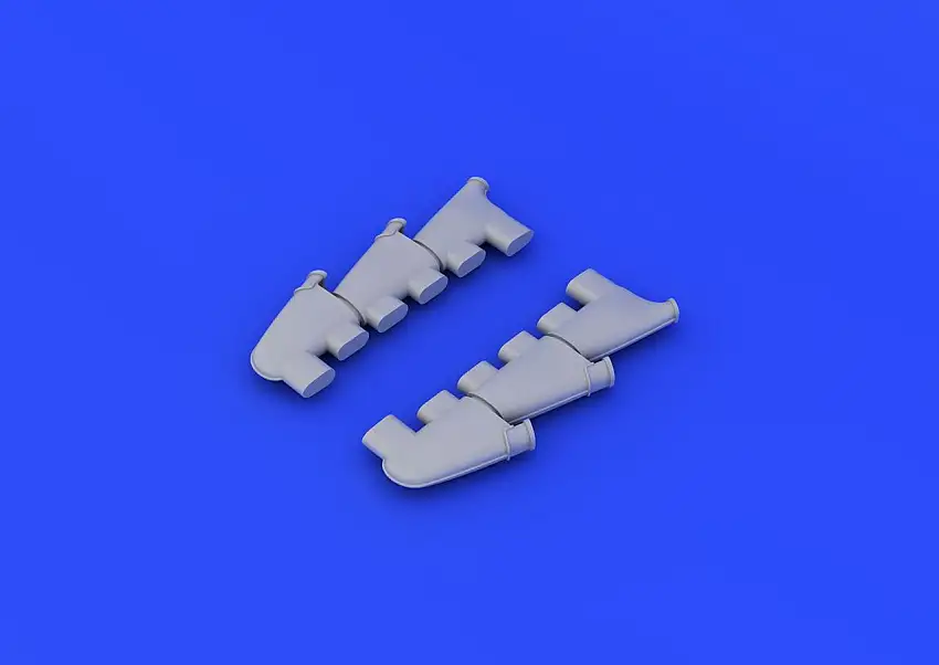 Spitfire Mk I Exhaust Stacks for AIR (Resin) 1/48 Eduard