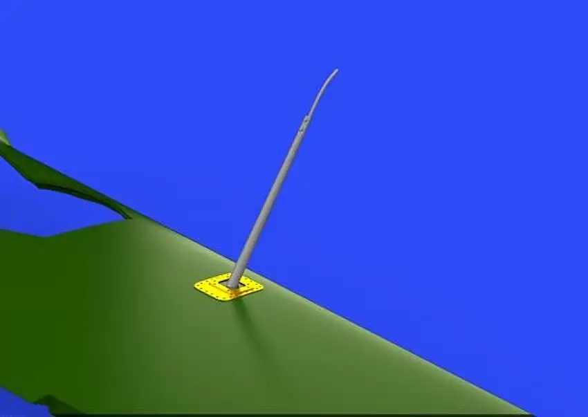 Luftwaffe FuG16 Antennas (Resin) 1/48 Eduard