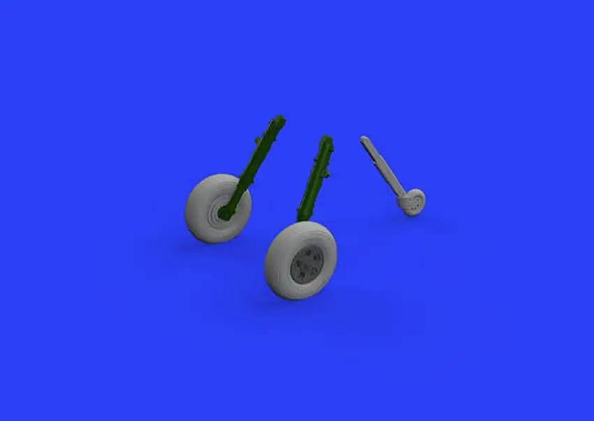 Spitfire Mk I Wheels for TAM (Mask & Resin) 1/48 Eduard