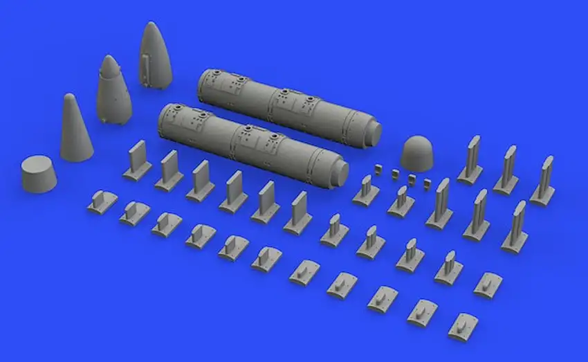 Aircraft- AN/ALQ-71(V)2 ECM Pod (Photo-Etch, Decals & Resin) 1/48 Eduard