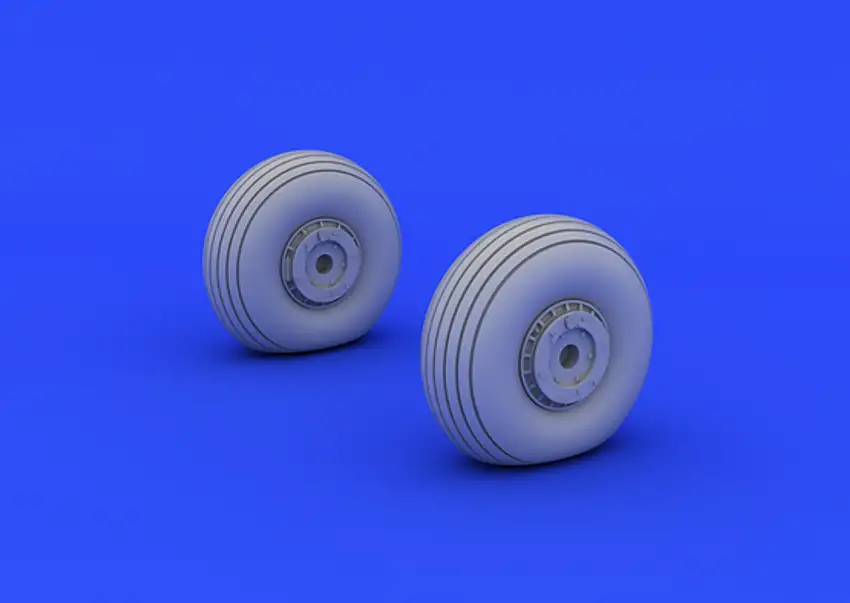 C-47 Wheels for AIR (Resin) 1/72 Eduard