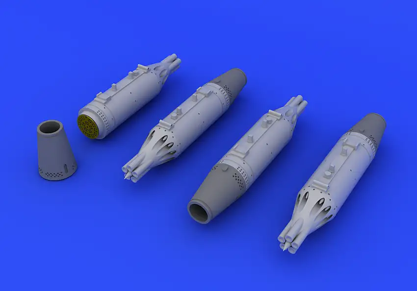UB16 Rocket Pods (Photo-Etch & Resin) 1/72 Eduard