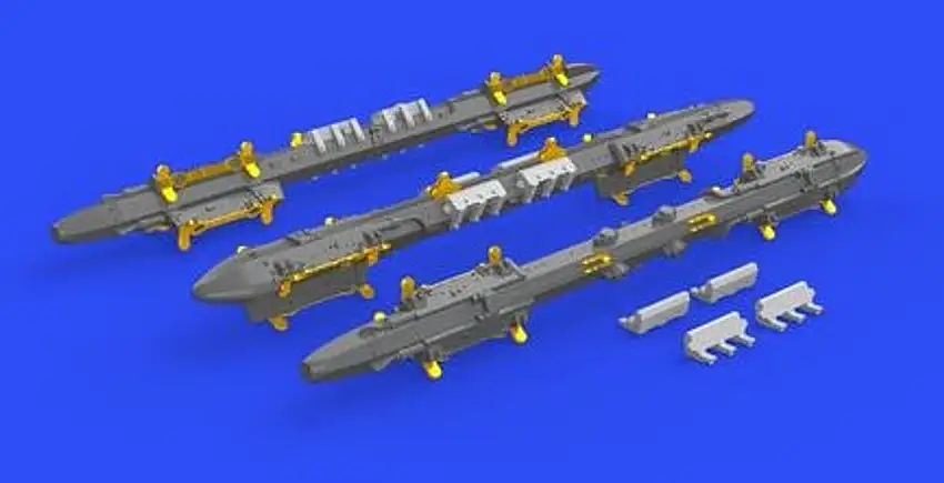 MER (Multiple Ejector Rack) (Photo-Etch & Resin) 1/72 Eduard