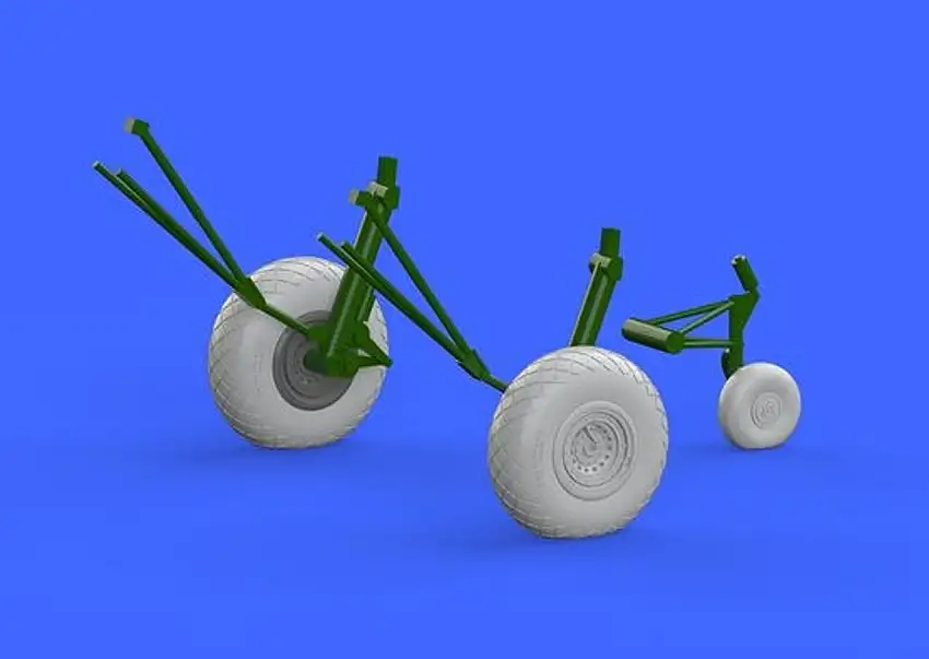 B-17G Wheels for ARX (Resin) 1/72 Eduard