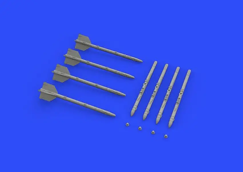 MiG-21 R-13M Missiles for EDU (Photo-Etch & Resin) 1/72 Eduard