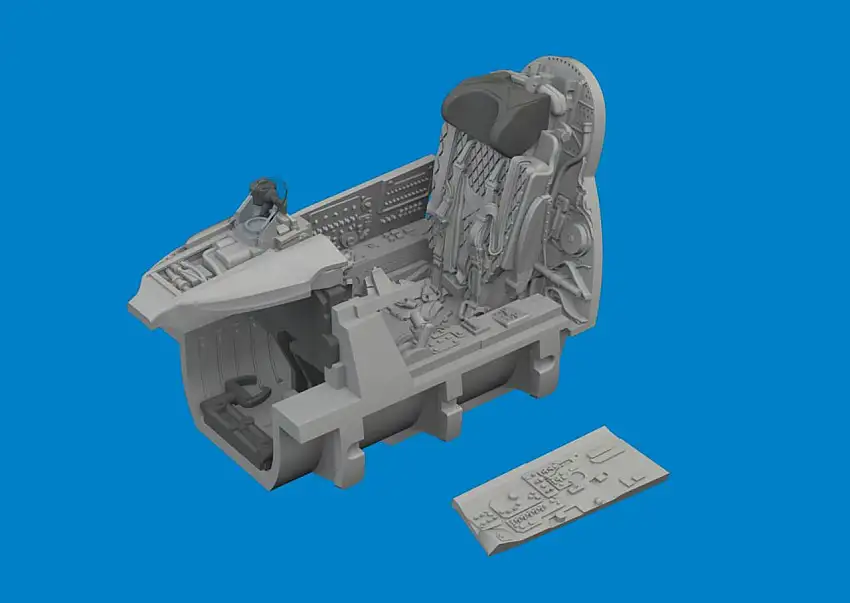 MiG-21bis Cockpit for EDU (Photo-Etch & Resin) 1/72 Eduard
