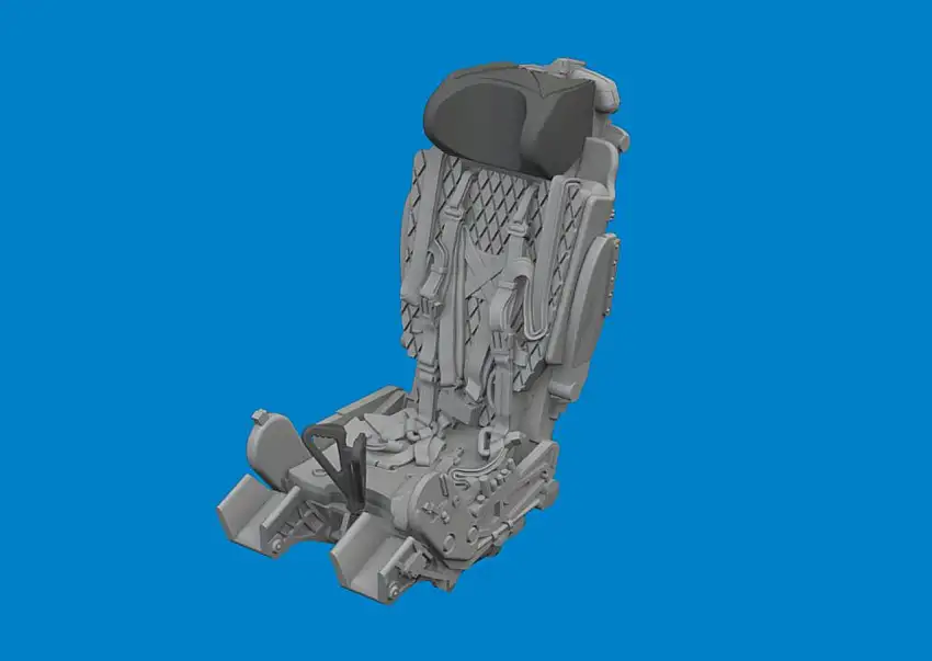 MiG-21 Seat w/Integral Belts for EDU (Resin) 1/72 Eduard