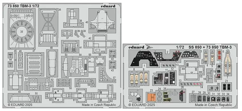 TBM-3 for HBO (Painted) 1/72 Eduard