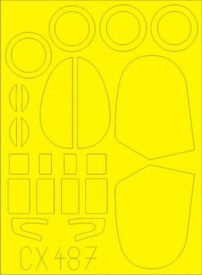 Avia Bk534 for EDU 1/72 Eduard Masks