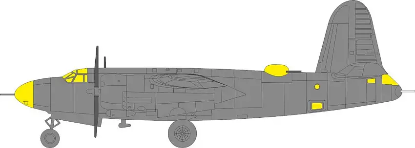 B-26G Marauder for ICM 1/48 Eduard Masks