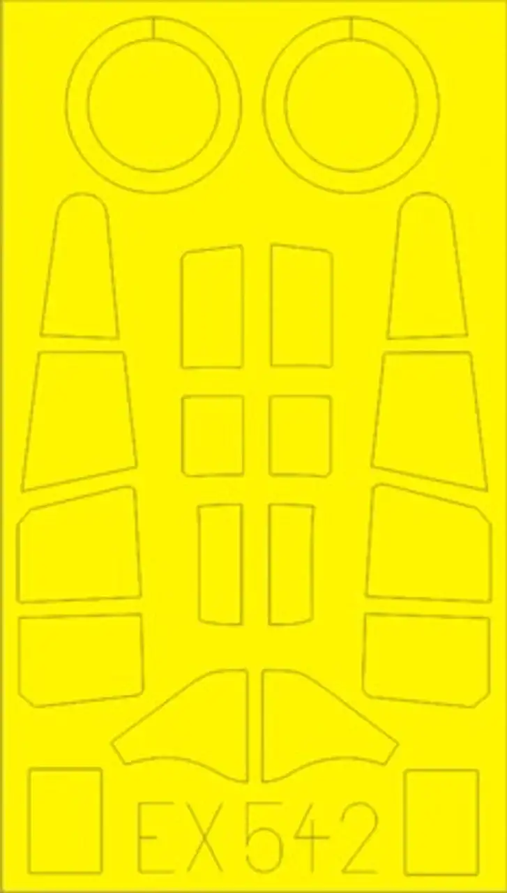 P-40C for BOM 1/48 Eduard Masks