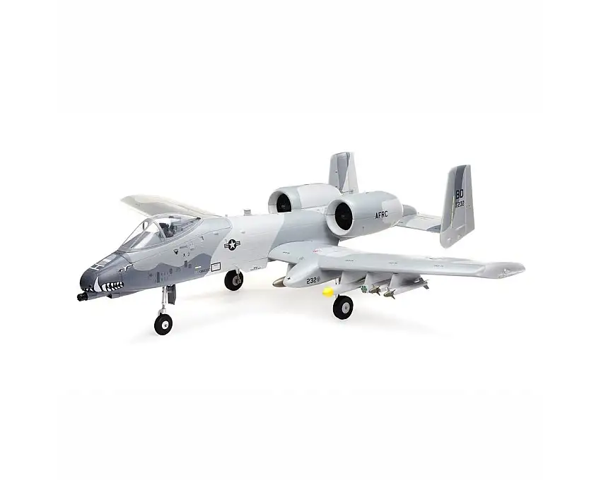 E-flite A-10 Thunderbolt II Twin 64mm EDF BNF Basic Electric Jet Airplane (1149mm) w/AS3X & SAFE Select