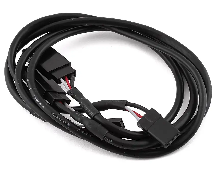 E-flite Shielded Servo Extension (2) (400mm)