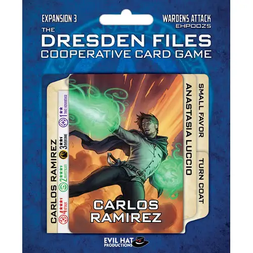 The Dresden Files Cooperative Card Game: Expansion 3 - Wardens Attack