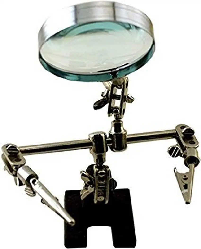 ng-Hands Work Station w/Magnifier 2-1/2" Lens (Blister Cd) HelpiEnkay