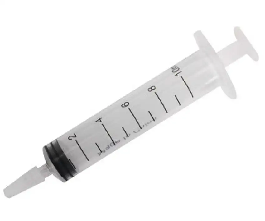 10ml Small Multi-Use Straight Tip Syringes (6) Enkay