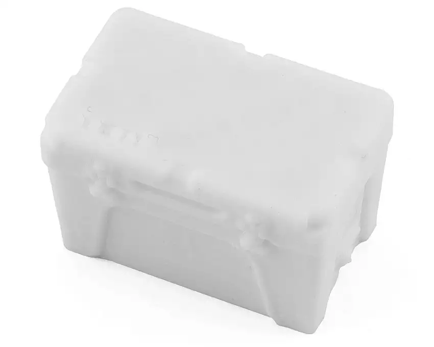 Exclusive RC 1/24 Scale 45 Cooler (White) (Micro Scale Accessory)